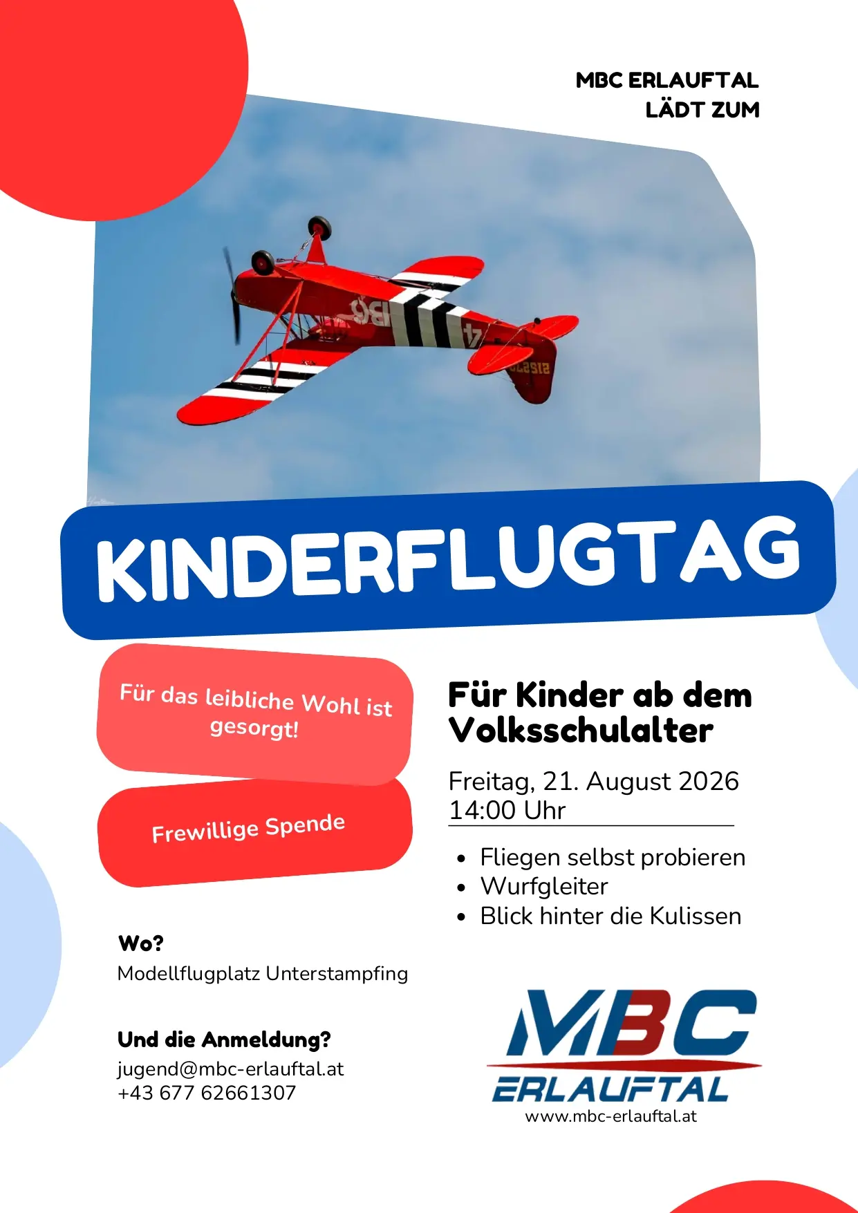 Kinderflugtag 2026