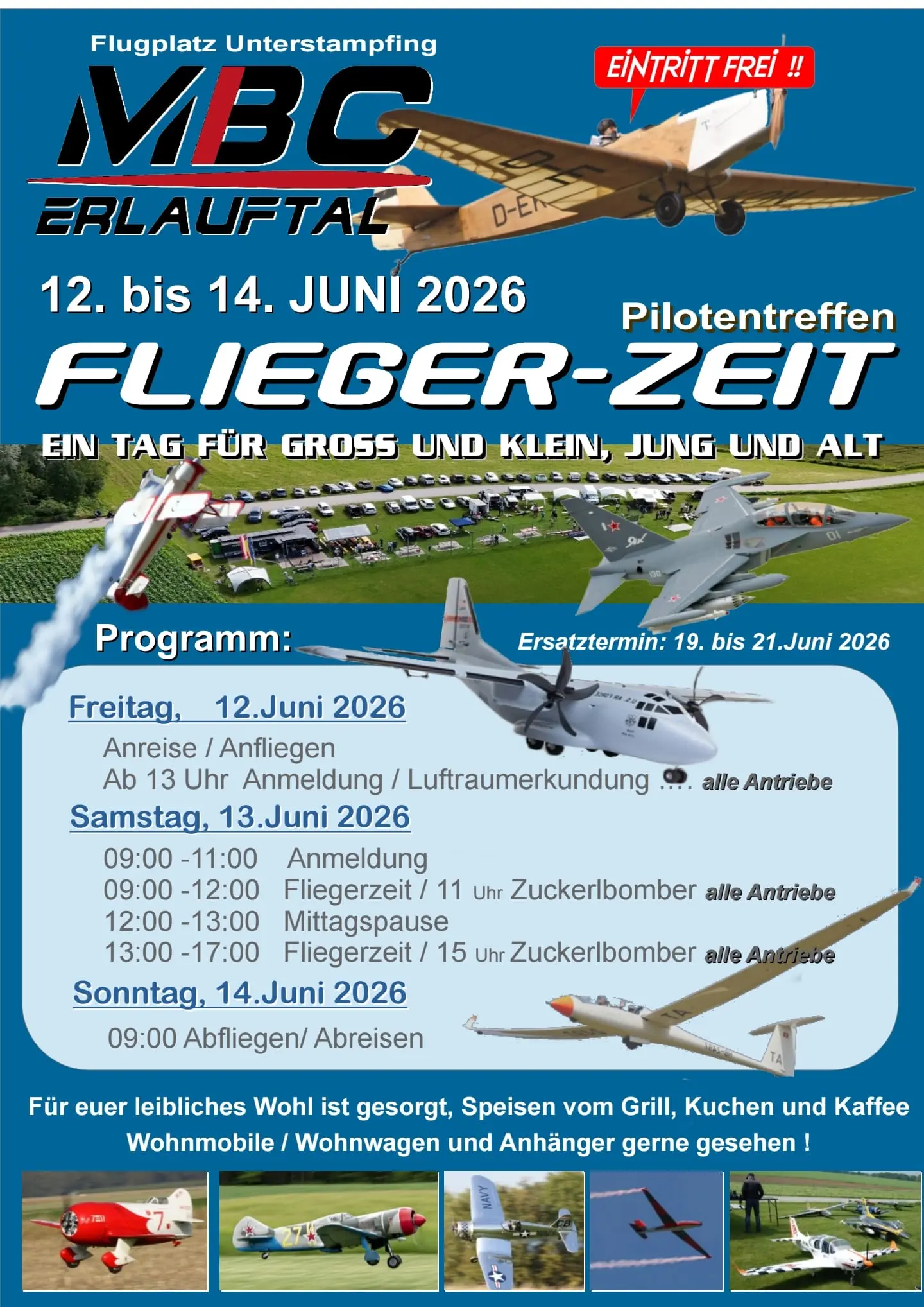 Plakat Fliegerzeit 26